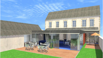 REHABILITATION – EXTENSION BATIMENT DEMI-PENSION ET 3 SALLES DE CLASSE DE MATERNELLE A PITHIVIERS (45)